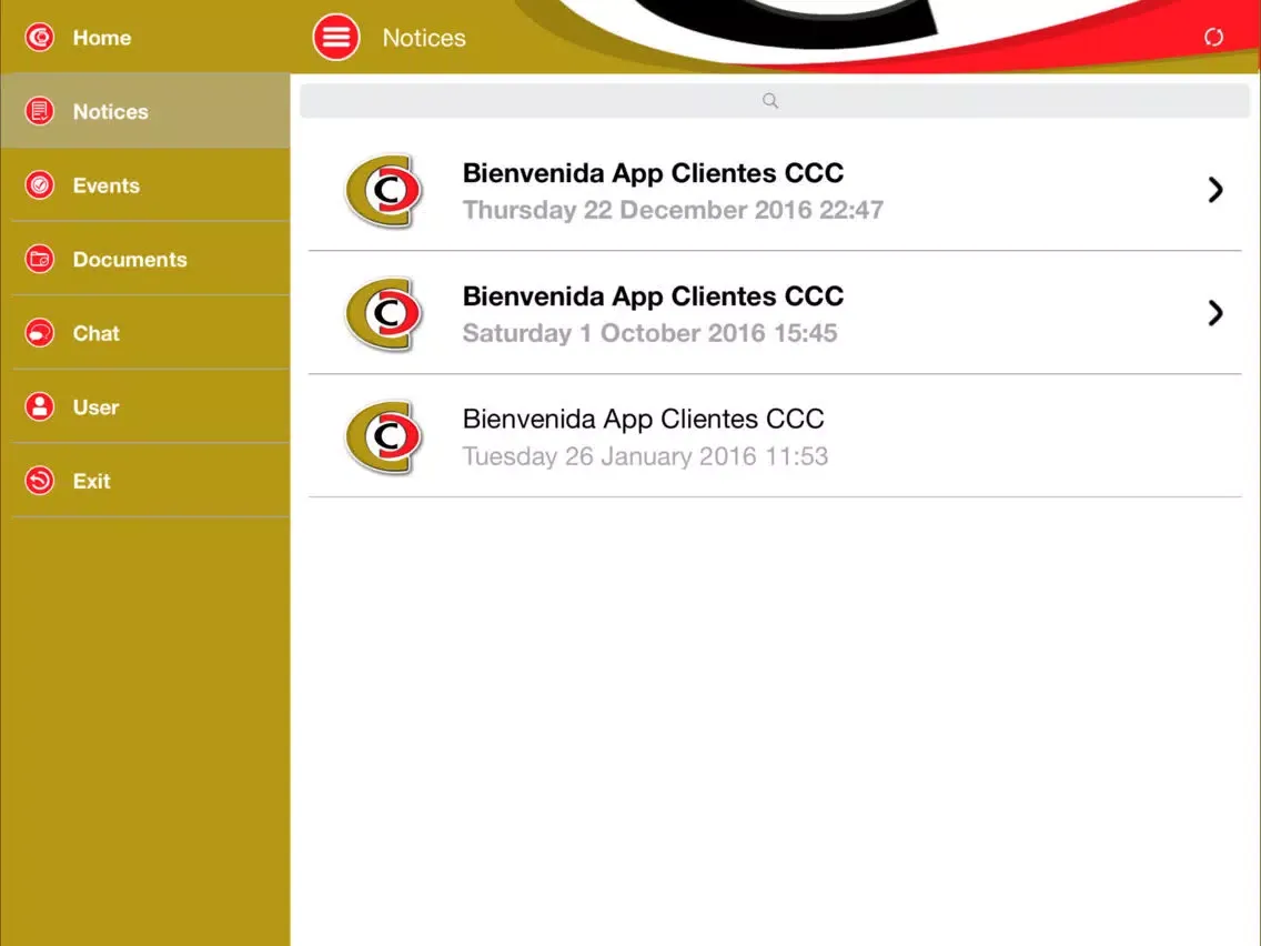 CCC Servicio al Cliente iPad  स्क्रीनशॉट