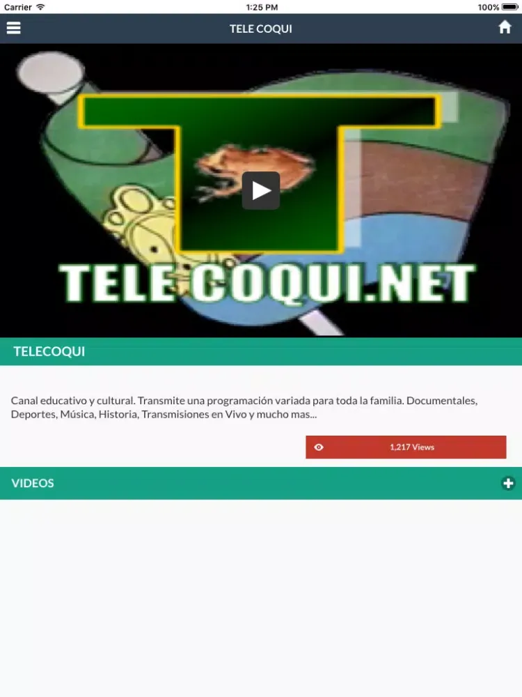 Tele Coqui iPad  سکرین شاٹس