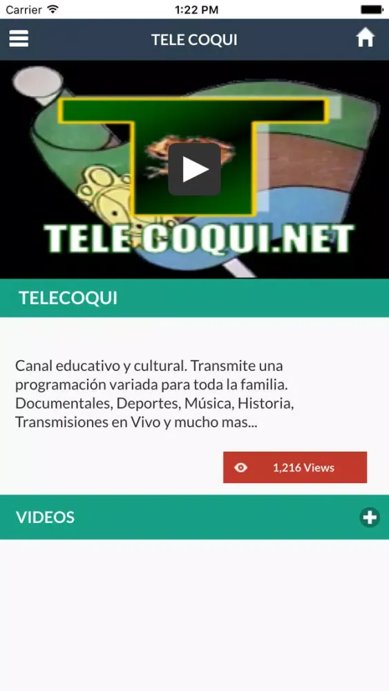 Tele Coqui سکرین شاٹس