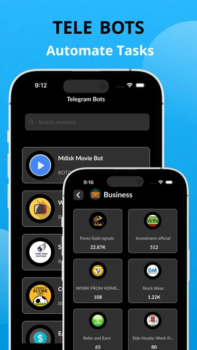 Capturas de pantalla de Telegram Plus : Dual Messenger