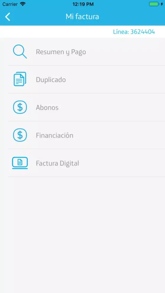 Скриншоты Mi Movistar Bucaramanga