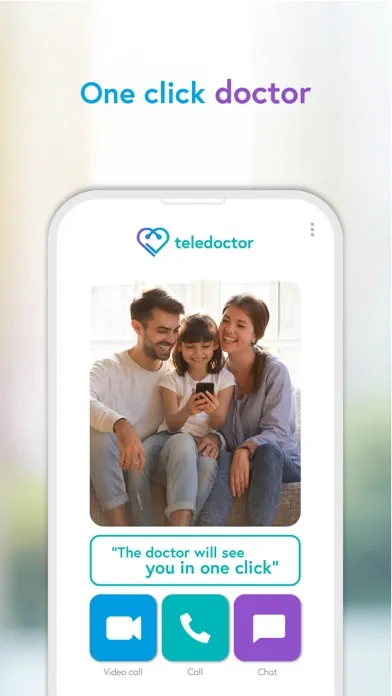 Capturas de pantalla de teledoctor.