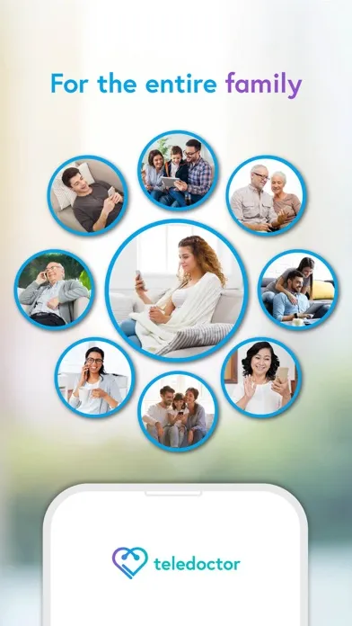 Capturas de pantalla de teledoctor.