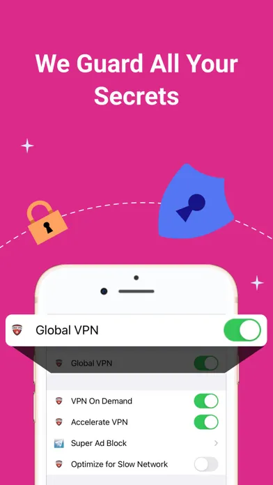 Messenger VPN: Private Chat应用截图