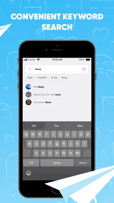 Telegroup for Telegram app 스크린샷