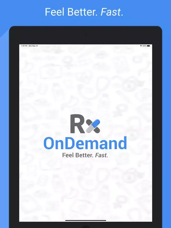 Ảnh chụp màn hình của RxOnDemand iPad 
