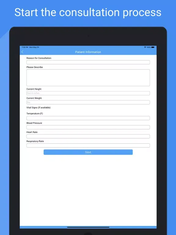 Ảnh chụp màn hình của RxOnDemand iPad 