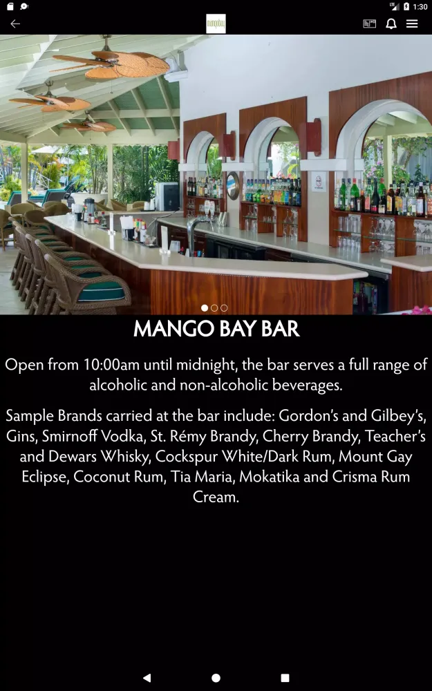 Zrzuty ekranu Mango Bay