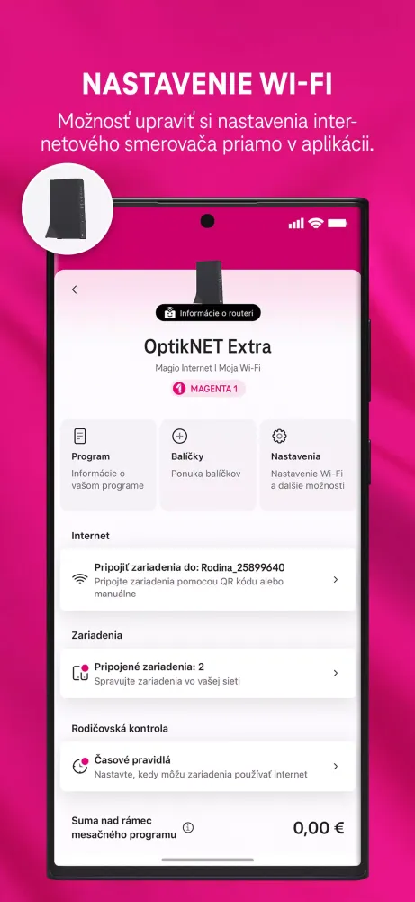 Capturas de pantalla de Telekom