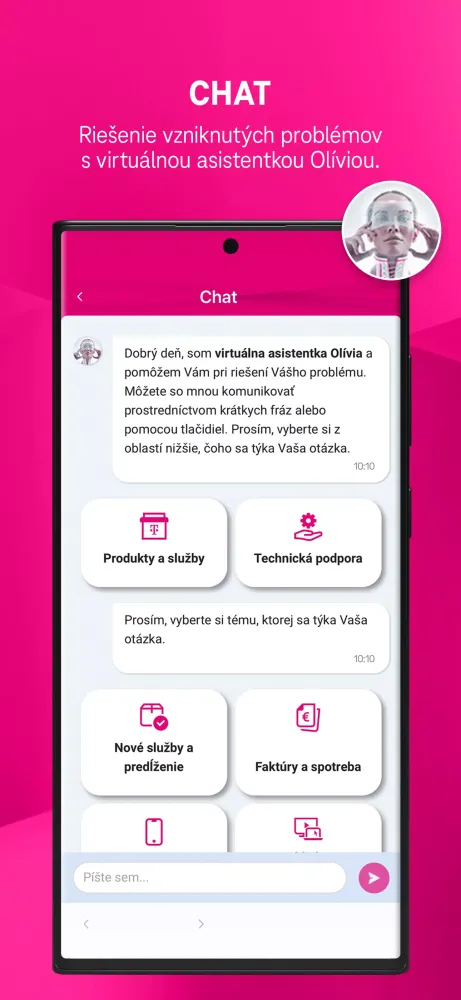 Capturas de pantalla de Telekom