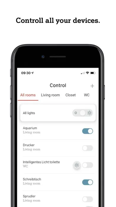 Скриншоты Smart Home Solution