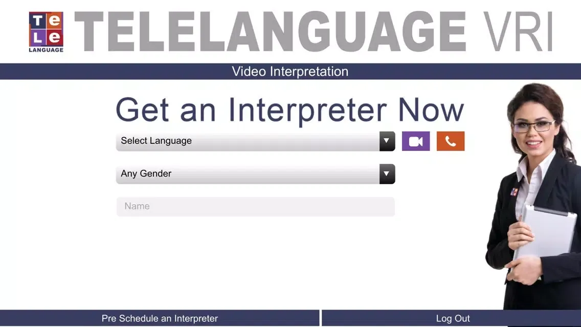 Telelanguage Interpreters應用截圖