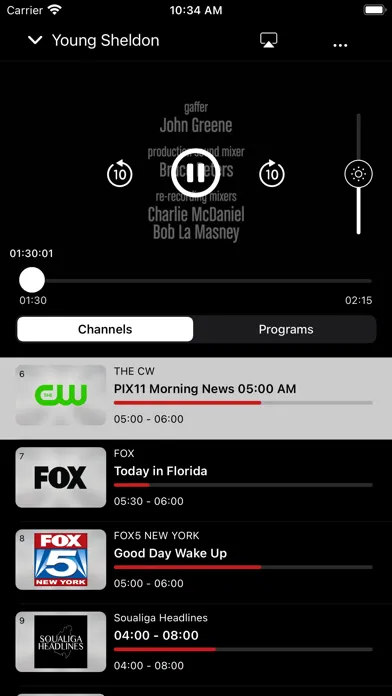 ภาพหน้าจอของ TelTV+