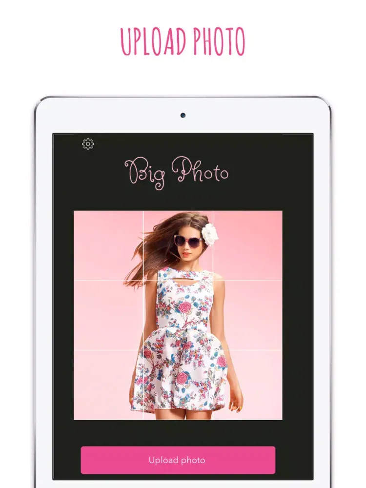 Screenshot di Big Photo - Create and Upload Tile Banners for Instagram iPad 