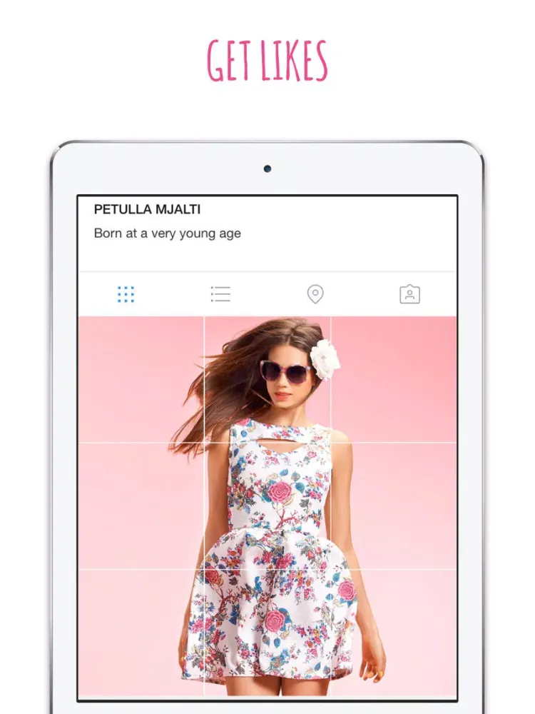 Screenshot di Big Photo - Create and Upload Tile Banners for Instagram iPad 