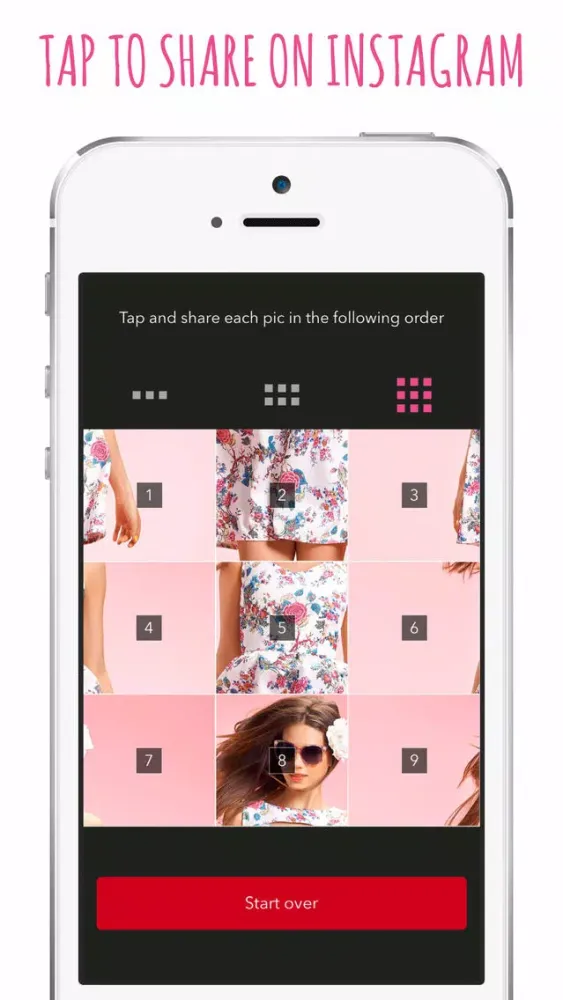 Screenshot di Big Photo - Create and Upload Tile Banners for Instagram