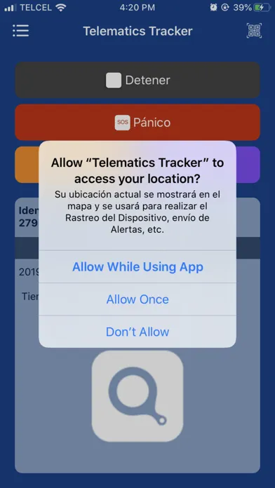 Telematics Tracker स्क्रीनशॉट