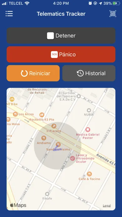 Telematics Tracker स्क्रीनशॉट