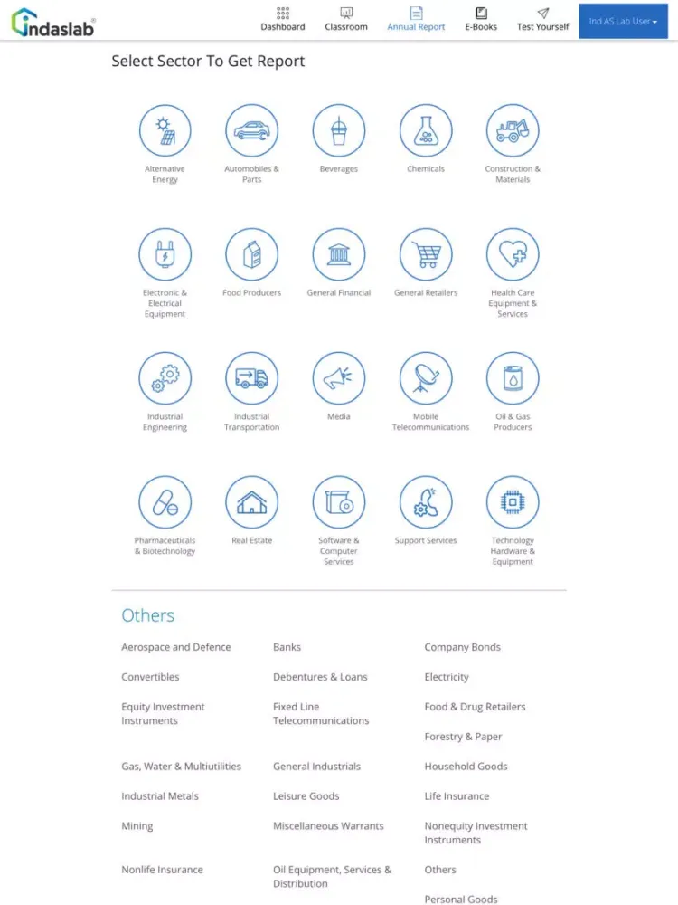 Zrzuty ekranu Ind AS Lab (IFRS Solutions) iPad 