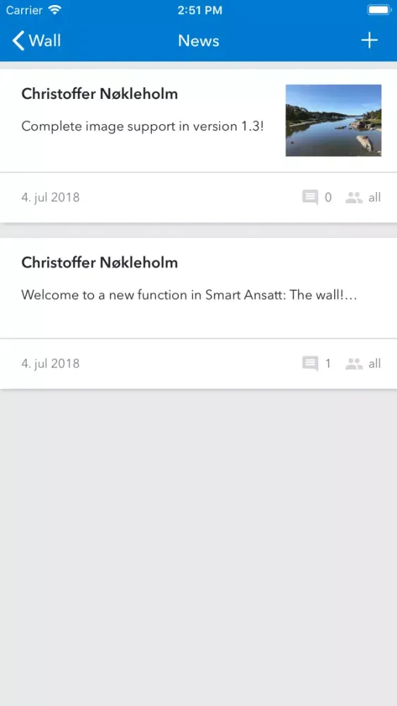 Smart Ansatt سکرین شاٹس