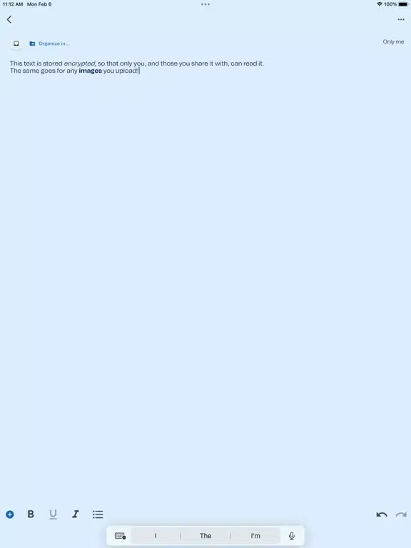 Orden iPad  স্ক্রিনশট