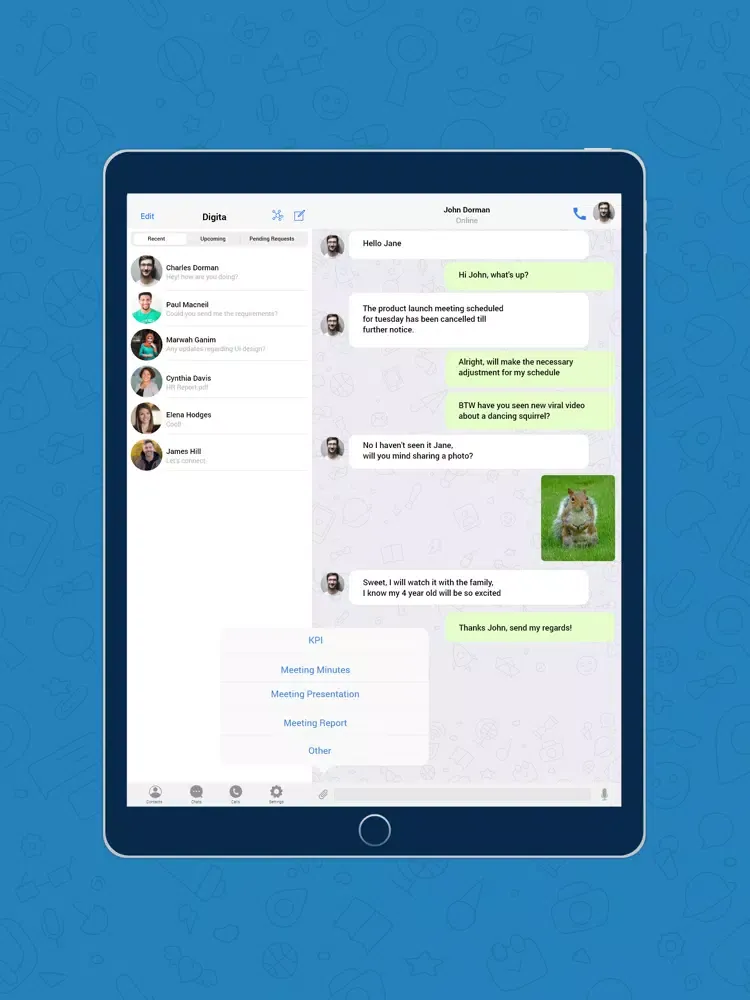 Capturas de pantalla de TP Digita iPad 
