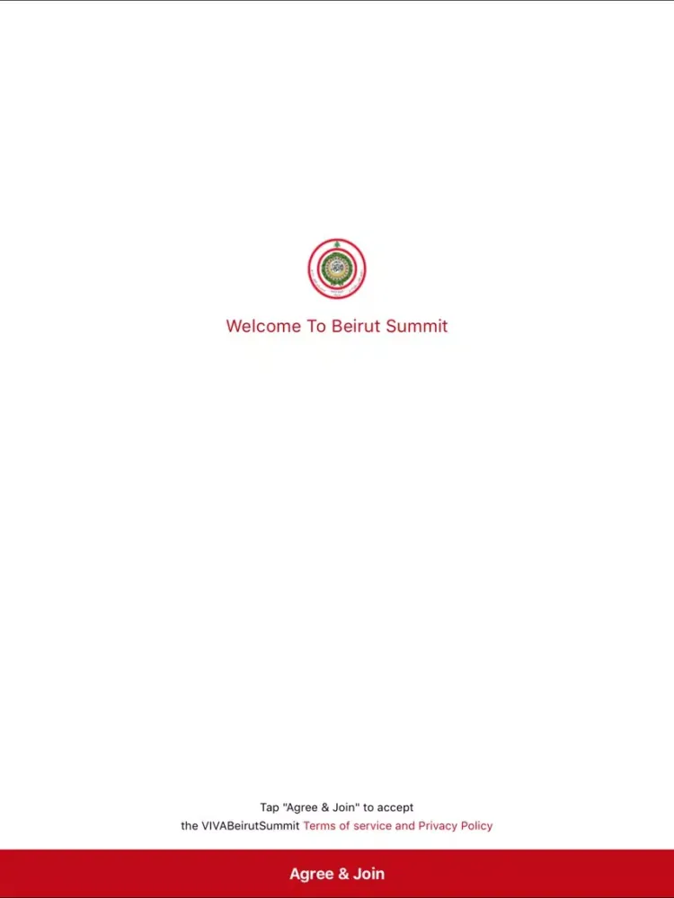 Beirut Summit iPad 应用截图
