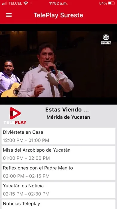 Capturas de pantalla de Teleplay Sureste
