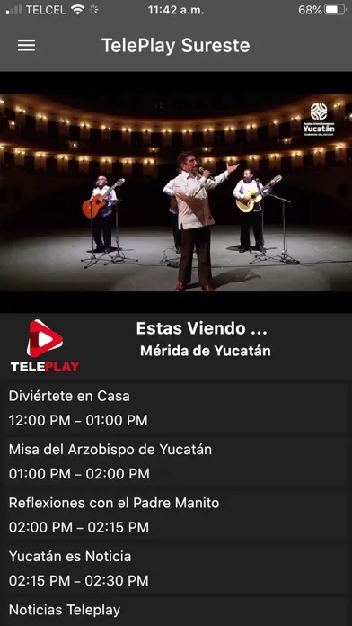 Capturas de pantalla de Teleplay Sureste