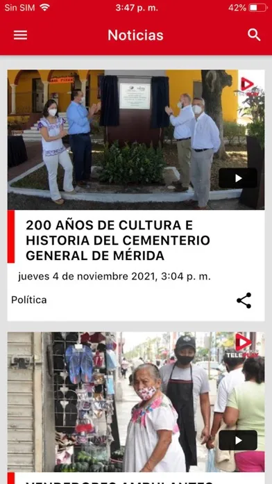 Capturas de pantalla de Teleplay Sureste