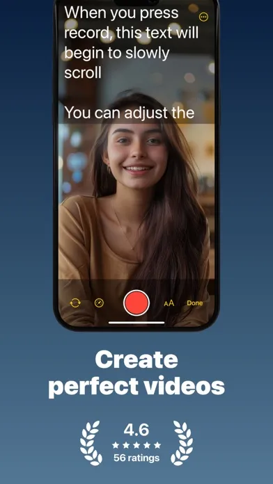 Telepromter for Video Screenshots