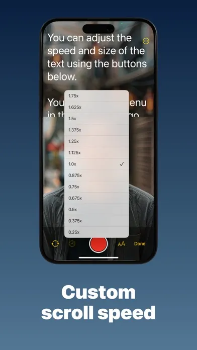 Telepromter for Video Screenshots