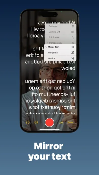 Telepromter for Video Screenshots