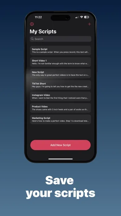 Telepromter for Video Screenshots