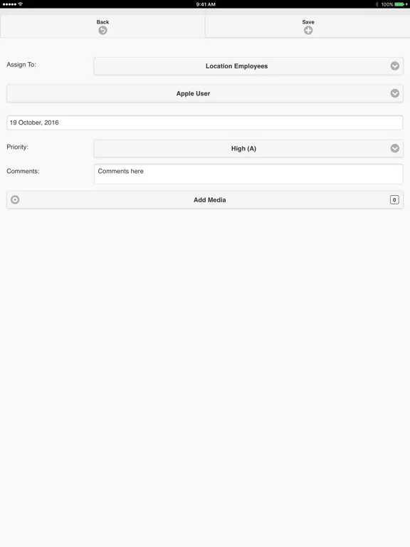 Tangkapan skrin My Insight iPad 