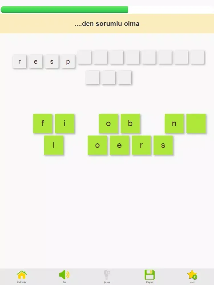 StudyTeog, TEOG sınavı için akıllı ingilizce kelime çalışma uygulaması. iPad  스크린샷