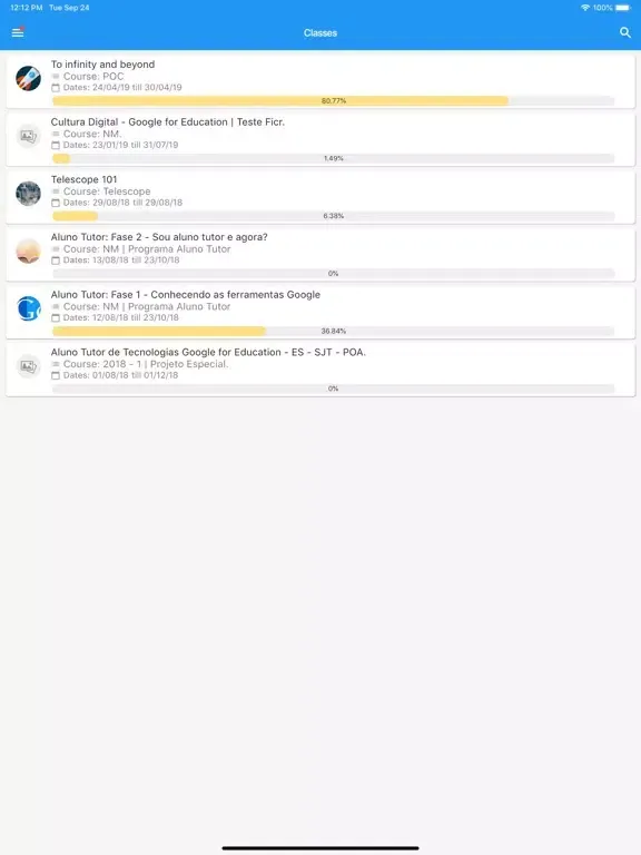 MissioNOW iPad  Ekran Görüntüleri