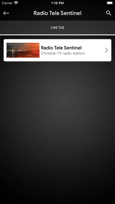 Radio Tv Sentinel Screenshots