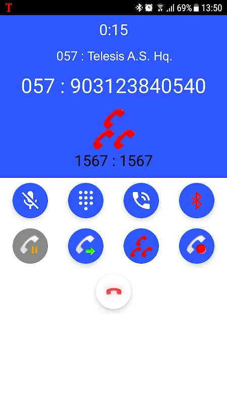 Capturas de pantalla de Telesis SIP VoIP Softphone
