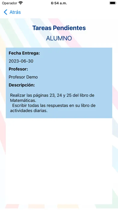 Colegio Los Niños de la Paz स्क्रीनशॉट