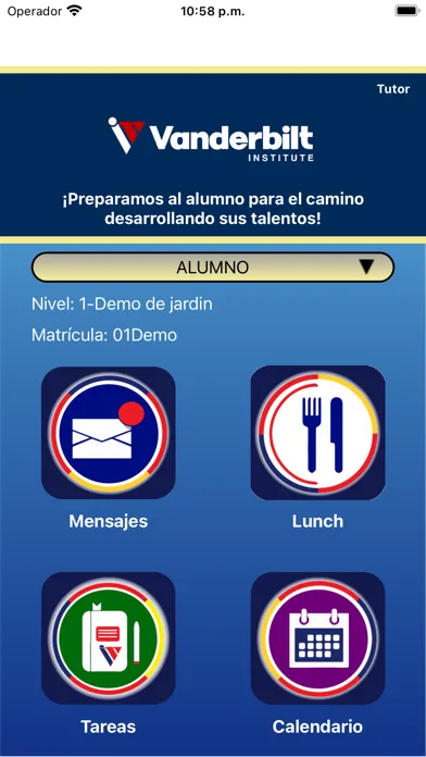 Centro Educativo Vanderbilt スクリーンショット