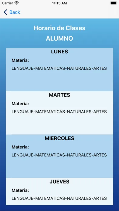 Centro Educativo Vanderbilt スクリーンショット