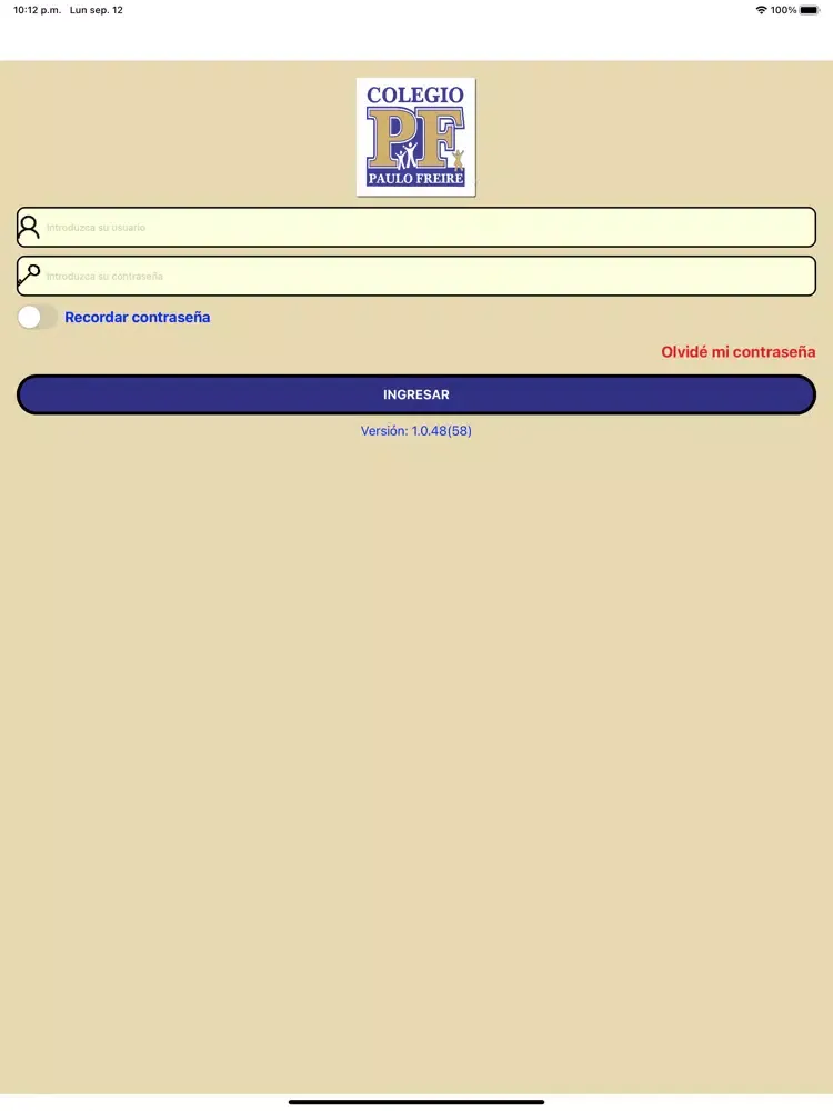 Colegio Paulo Freire iPad 應用截圖