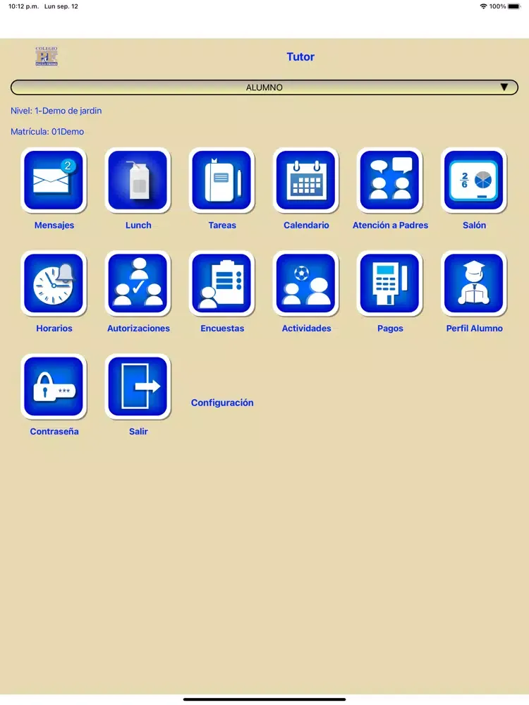 Colegio Paulo Freire iPad 應用截圖