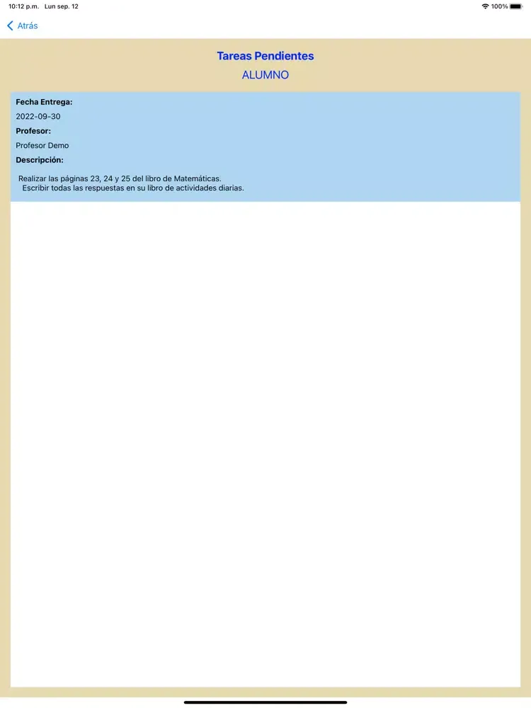 Colegio Paulo Freire iPad 應用截圖