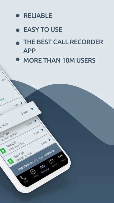 Call Recorder - IntCall Ekran Görüntüleri