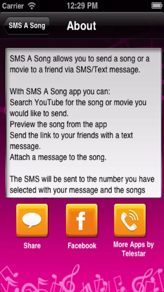 SMS A Song - IntCall Ekran Görüntüleri