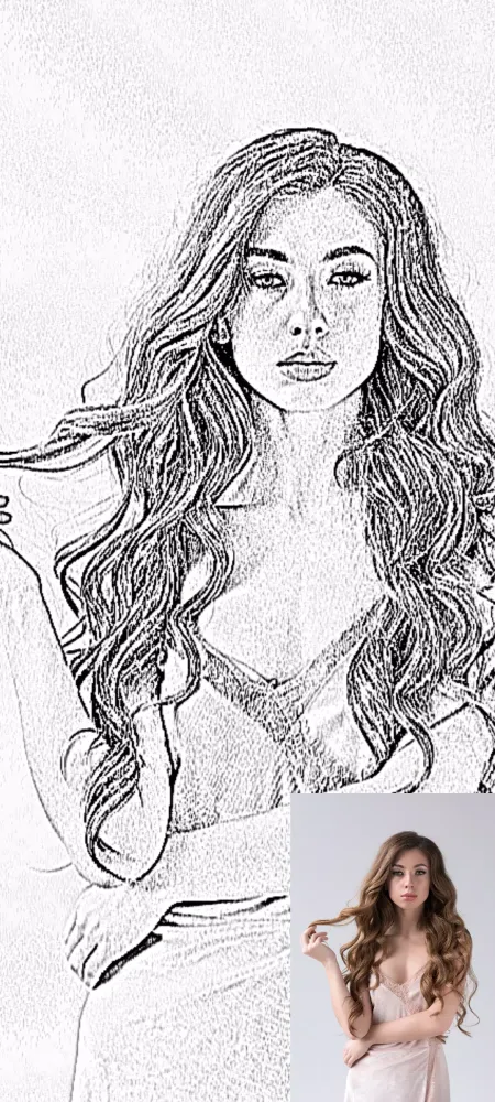 Pencil Sketch Drawing Editor Screenshots