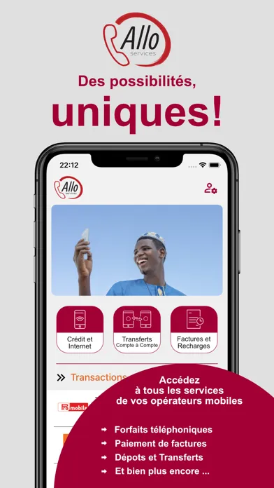 Capturas de pantalla de Allo Services
