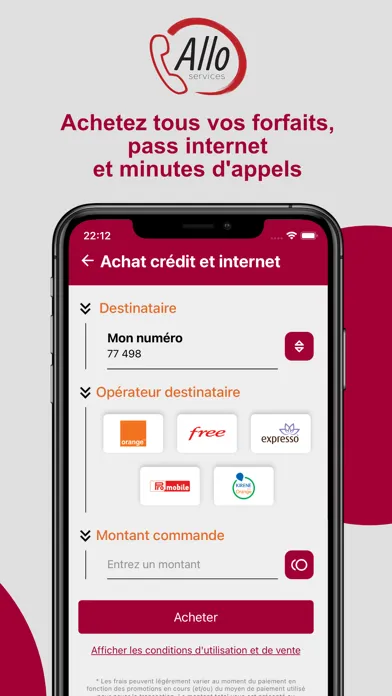 Capturas de pantalla de Allo Services